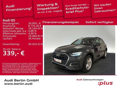 Gebraucht Audi Q5 Ambiente 204 PS (150 kW) 2021 Manhattangrau metallic SUV