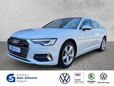 Weiss Gebraucht 2023 Audi A6 Sport Kombi | 34.900 € (Superpreis)