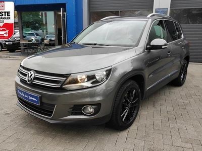 Gebraucht VW Tiguan R-line 122 PS (89 kW) 2014 Grau (pepper grey metallic) SUV
