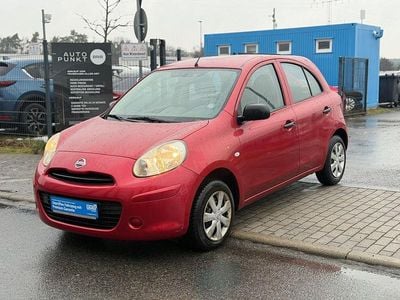 Gebraucht Nissan Micra Visia 80 PS (58 kW) 2012 Rot Kleinwagen