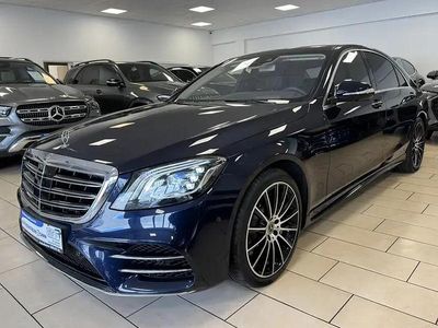 Second-hand Mercedes S560 AMG line 476 CP (350 kW) 2020 Albastru Berlinǎ