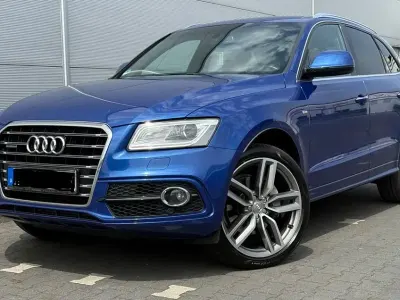 Brugt Audi Q5 S-Line 258 HK (189 kW) 2016 Blå SUV
