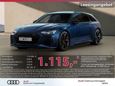 Gebraucht Audi RS6 Performance 630 PS (463 kW) 2025 Ascariblau metallic Kombi