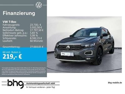 Gebraucht VW T-Roc Sportline 150 PS (110 kW) 2022 Grau SUV