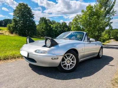 Gebraucht Mazda MX5 90 PS (66 kW) 1994 Silber Cabrio