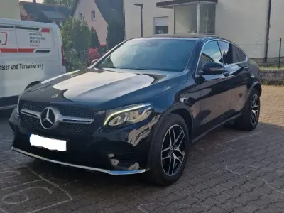 Brugt Mercedes GLC350 258 HK (189 kW) 2019 Sort Coupe