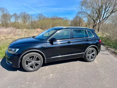 Gebraucht VW Tiguan Highline 150 PS (110 kW) 2018 Schwarz SUV