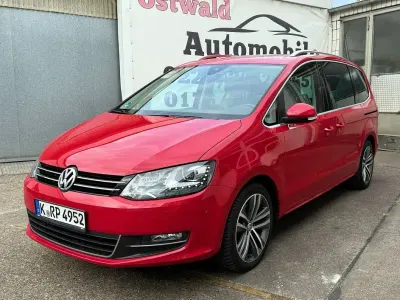 Brugt VW Sharan Highline 177 HK (130 kW) 2014 Rød MPV