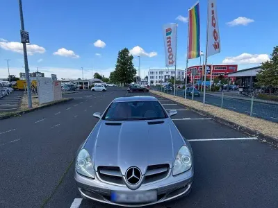 Gebraucht Mercedes SLK200 163 PS (119 kW) 2004 Silber Cabrio