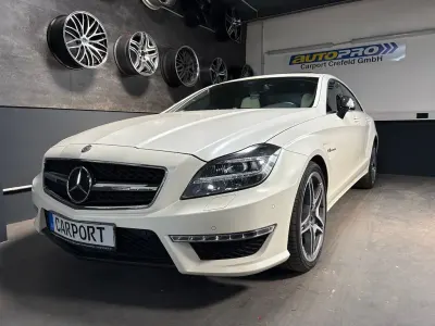 Używany Mercedes CLS63 AMG AMG 557 KM (409 kW) 2013 Biały Sedan/Limuzyna
