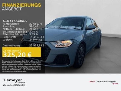 Grau Gebraucht 2025 Audi A1 Sportback Advanced Kleinwagen | 22.650 € (Guter Preis)