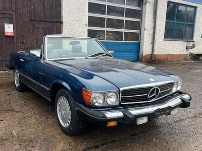 Gebraucht Mercedes SL380 1985 Blau Cabrio