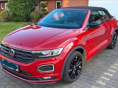 Gebraucht VW T-Roc Cabriolet R-line 150 PS (110 kW) 2021 Rot Cabrio