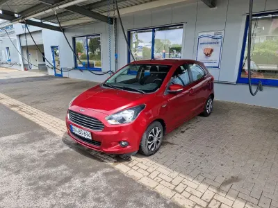 Gebraucht Ford Ka Plus Cool & Sound Edition 86 PS (63 kW) 2017 Rot Kleinwagen