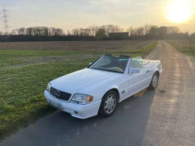 Gebraucht Mercedes SL300 190 PS (139 kW) 1992 Weiß Cabrio