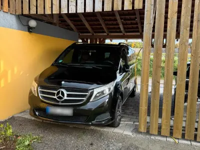 Gebraucht Mercedes V250 190 PS (139 kW) 2014 Schwarz Van / Kleinbus