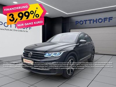 Gebraucht VW Tiguan Life 200 PS (147 kW) 2022 Schwarz SUV