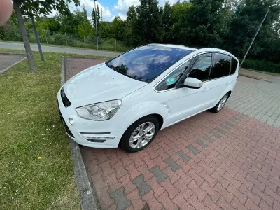 Gebraucht Ford S-MAX S 200 PS (147 kW) 2011 Weiß Van / Kleinbus