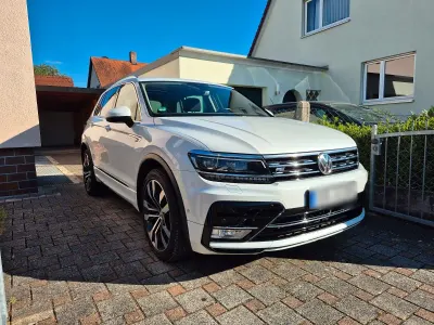 Gebraucht VW Tiguan R-line 179 PS (131 kW) 2016 Weiß SUV