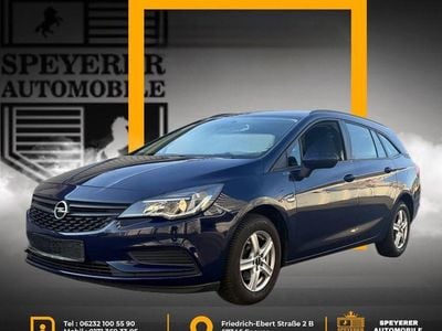 Gebraucht Opel Astra Selection 101 PS (74 kW) 2017 Blau Kombi