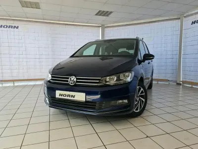 Gebraucht VW Touran Sound 150 PS (110 kW) 2018 Atlantic blue metallic Van / Kleinbus