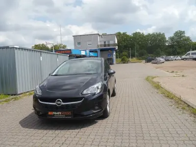 Gebraucht Opel Corsa 90 PS (66 kW) 2017 Schwarz Kleinwagen