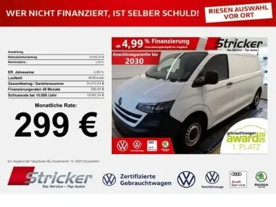 Gebraucht VW Transporter 150 PS (110 kW) 2025 Clear white Van