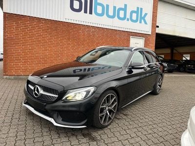 Schwarz Gebraucht 2015 Mercedes C220 AMG line Limousine | 9.400 € (Guter Preis)