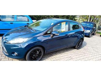 Gebraucht Ford Fiesta 60 PS (44 kW) 2009 Blau Kleinwagen