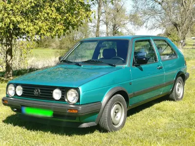 Gebraucht VW Golf II GTD 80 PS (58 kW) 1990 Grün Kleinwagen