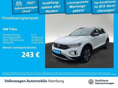 Gebraucht VW T-Roc Life 150 PS (110 kW) 2025 Weiß SUV