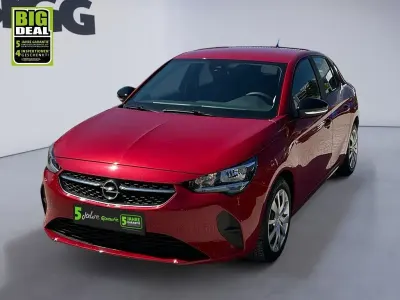 Gebraucht Opel Corsa Edition 101 PS (74 kW) 2023 Chili rot/kardio rot Kleinwagen
