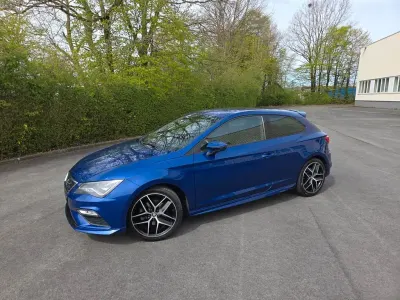Używany Seat Leon SC 125 KM (91 kW) 2017 Niebieski Hatchback