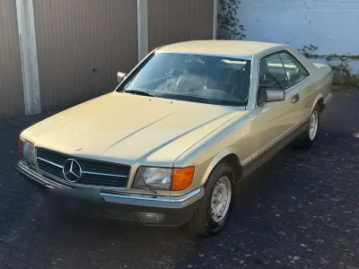 Brugt Mercedes 500 231 HK (169 kW) 1984 Grøn Coupe
