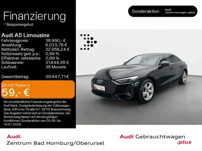 Gebraucht Audi A5 Performance 204 PS (150 kW) 2025 Mythosschwarz metallic Limousine