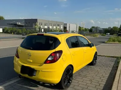 Gebraucht Opel Corsa 87 PS (63 kW) 2010 Gelb Kleinwagen