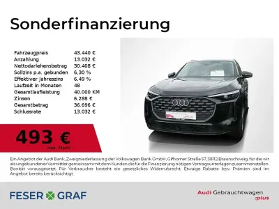 Gebraucht Audi Q5 204 PS (150 kW) 2025 Mythosschwarz metallic SUV