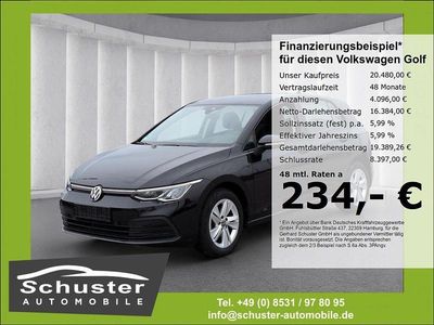 Usata VW Golf VIII Life 116 CV (85 kW) 2022 Nero Berlina