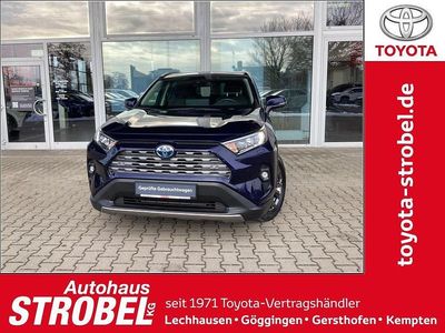 Gebraucht Toyota RAV4 Hybrid Team 222 PS (163 kW) 2023 Nagoyablau metallic SUV