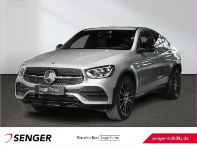 Używany Mercedes GLC300 AMG 245 KM (180 kW) 2024 Srebrny Coupe
