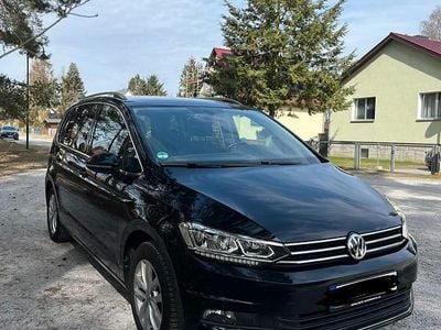 Gebraucht VW Touran 150 PS (110 kW) 2019 Schwarz Van / Kleinbus