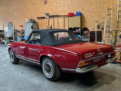 Usata Mercedes SL280 170 CV (125 kW) 1971 Rosso Cabrio