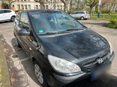 Gebraucht Hyundai Getz 67 PS (49 kW) 2008 Schwarz Kleinwagen