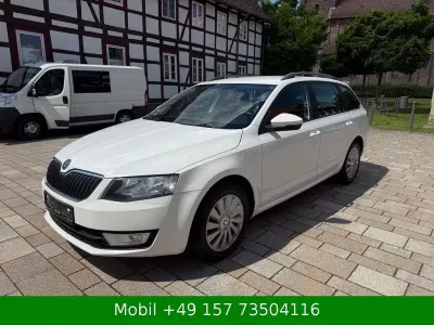 Gebraucht Skoda Octavia Ambition 105 PS (77 kW) 2014 Weiß Kombi