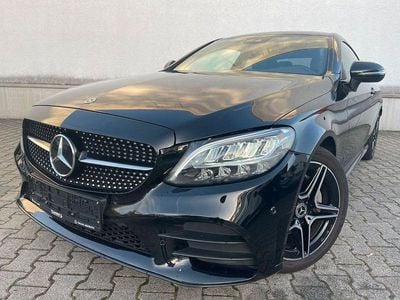 Gebraucht Mercedes C180 AMG line 156 PS (114 kW) 2020 Schwarz/baltic black Coupé