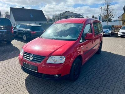 Gebraucht VW Caddy Maxi Life Life 102 PS (75 kW) 2009 Rot Van / Kleinbus