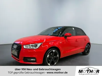 Usata Audi A1 S-Line 95 CV (69 kW) 2017 Rosso Utilitaria
