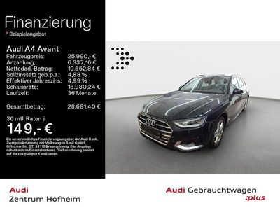 Używany Audi A4 Advanced 204 KM (150 kW) 2023 Czarny Kombi
