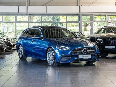 Gebraucht Mercedes C300 AMG 286 PS (210 kW) 2021 Blau Kombi