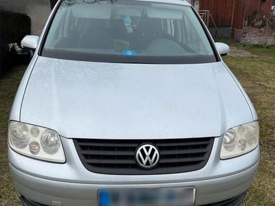 Gebraucht VW Touran 116 PS (85 kW) 2004 Silber Van / Kleinbus